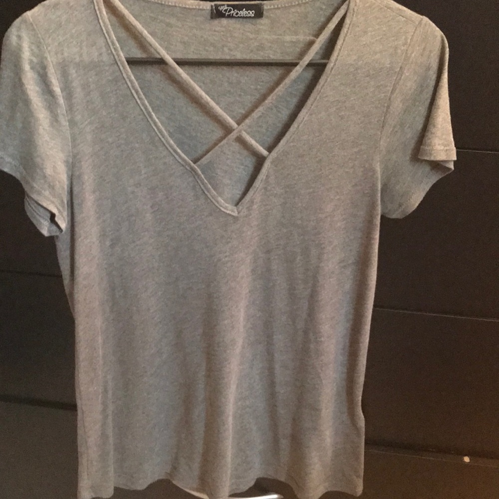 Grey Short sleeve shirt